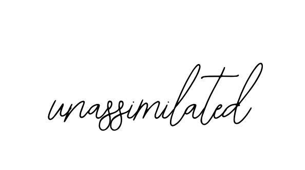 Unassimilated signature