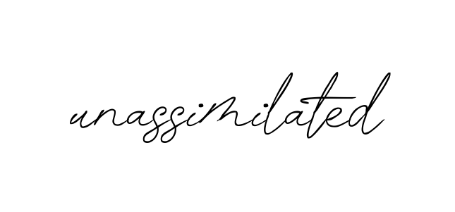 Unassimilated signature