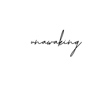 Unawaking signature