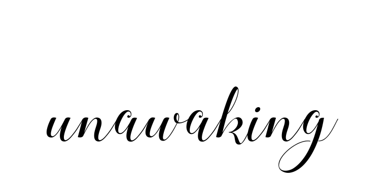 Unawaking signature