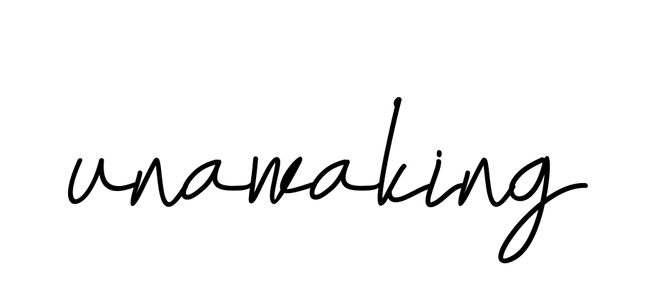 Unawaking signature