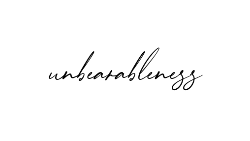 Unbearableness signature