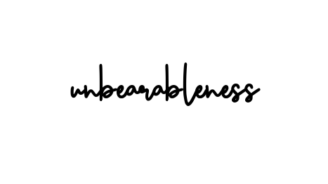 Unbearableness signature