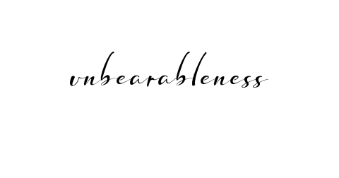 Unbearableness signature