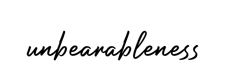 Unbearableness signature