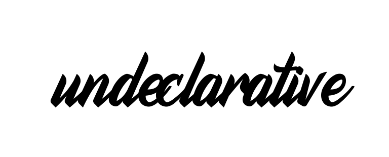 Undeclarative signature