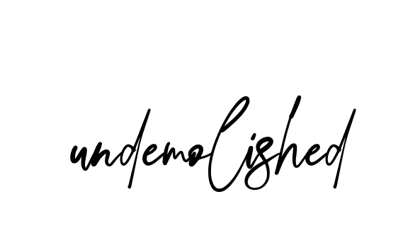 Undemolished signature