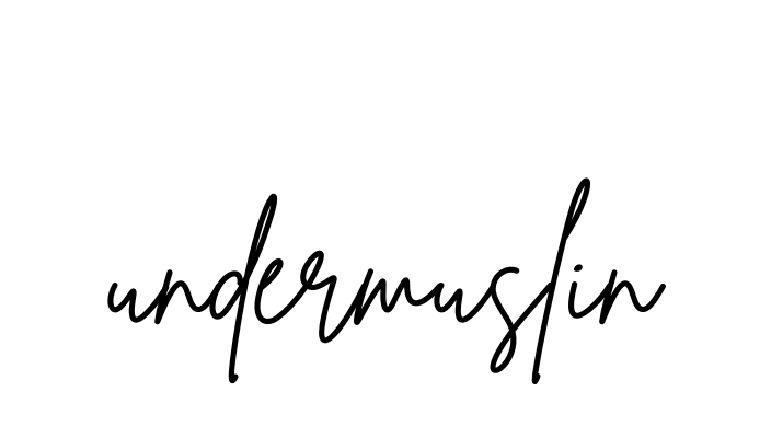 Undermuslin signature