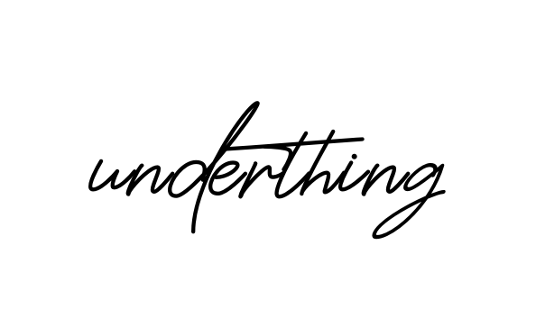 Handwritten Signature for Underthing - Style 150 Online