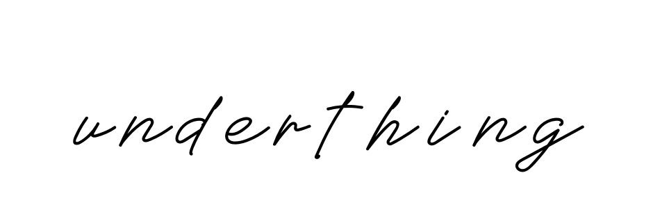 Handwritten Signature for Underthing - Style 152 Online