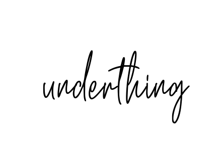 Handwritten Signature for Underthing - Style 154 Online