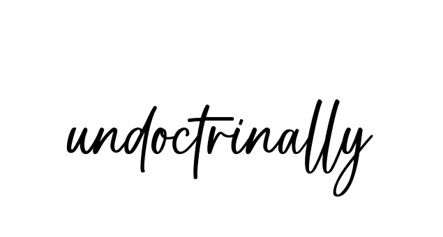 Handwritten Signature for Undoctrinally - Style 142 Online