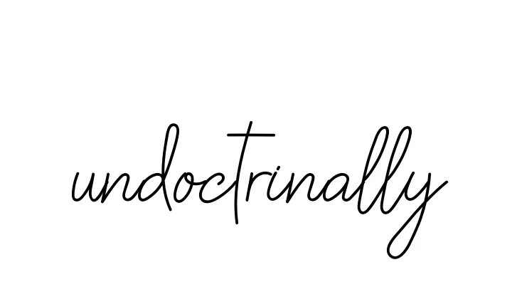 Handwritten Signature for Undoctrinally - Style 145 Online