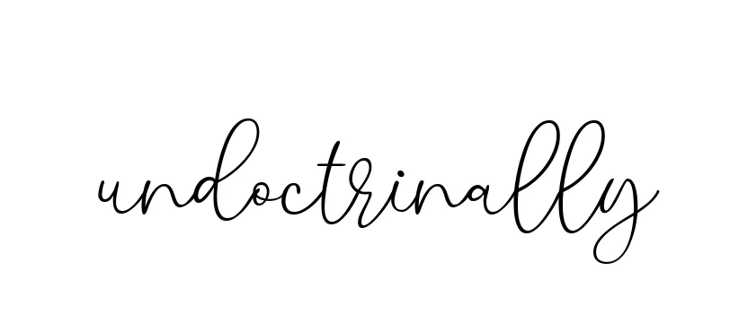 Handwritten Signature for Undoctrinally - Style 147 Online
