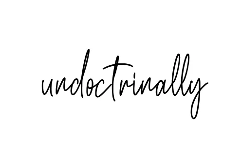 Handwritten Signature for Undoctrinally - Style 154 Online
