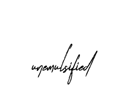 Handwritten Signature for Unemulsified - Style 133 Online
