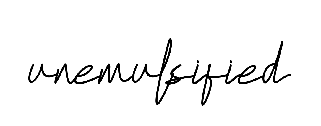 Handwritten Signature for Unemulsified - Style 155 Online