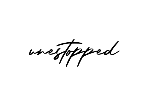 Unestopped signature