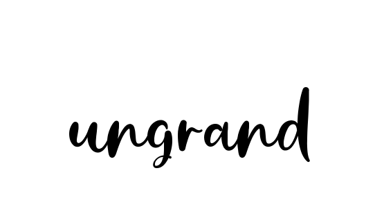 Ungrand signature