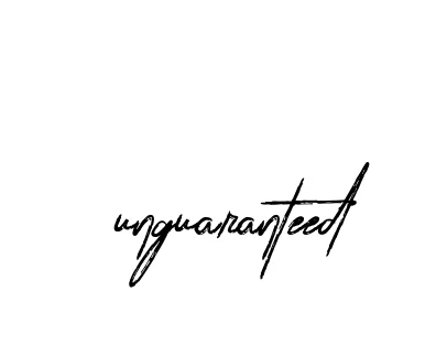Handwritten Signature for Unguaranteed - Style 133 Online