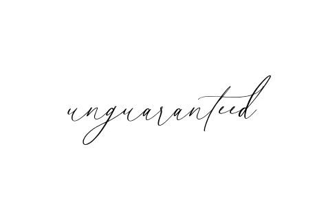 Handwritten Signature for Unguaranteed - Style 134 Online