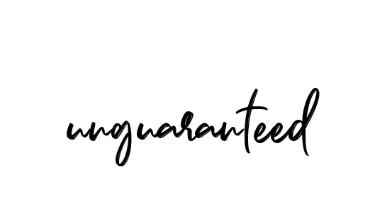 Handwritten Signature for Unguaranteed - Style 141 Online