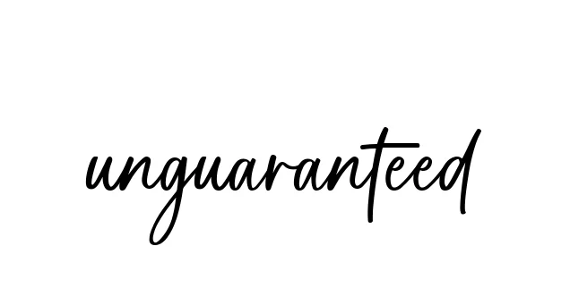Handwritten Signature for Unguaranteed - Style 142 Online