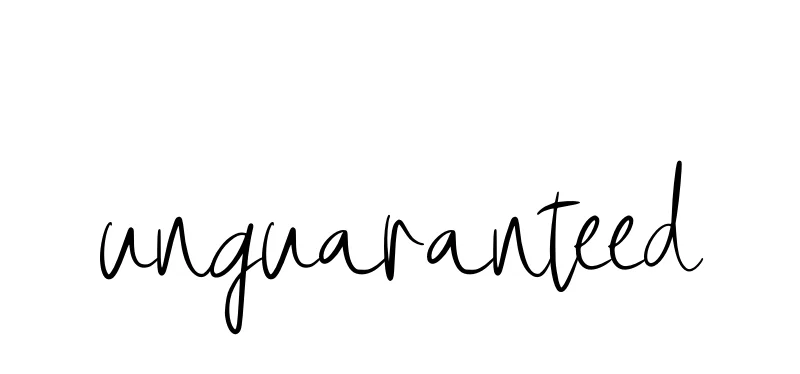 Handwritten Signature for Unguaranteed - Style 146 Online