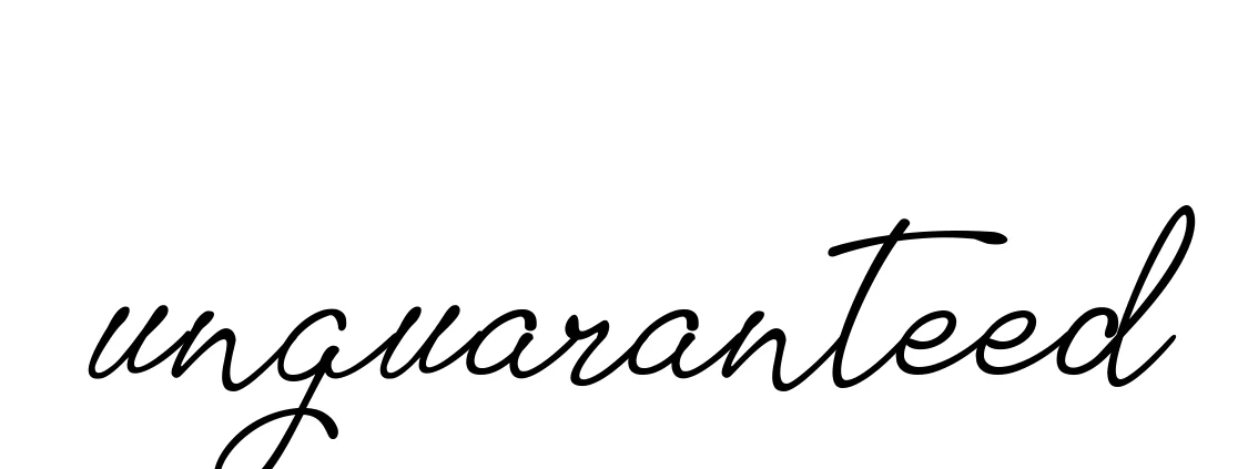 Handwritten Signature for Unguaranteed - Style 151 Online