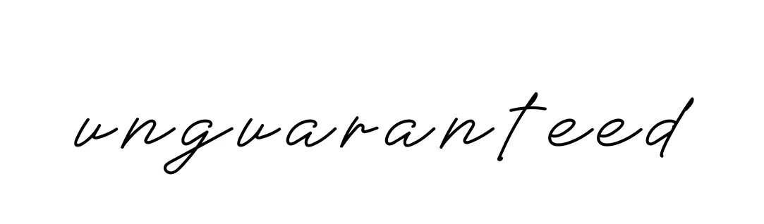 Handwritten Signature for Unguaranteed - Style 152 Online