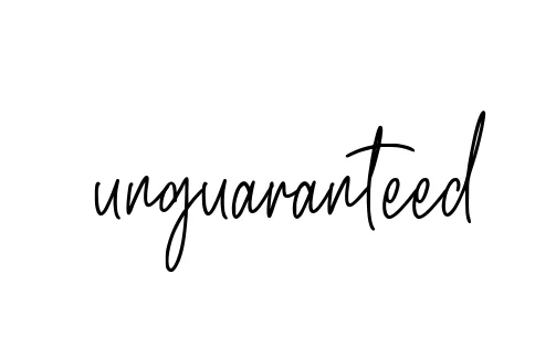 Handwritten Signature for Unguaranteed - Style 154 Online