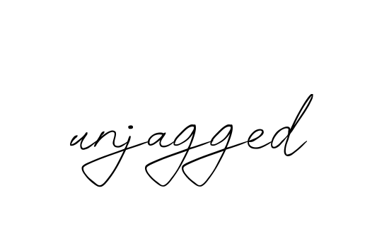 Unjagged signature