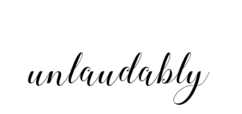 Handwritten Signature for Unlaudably - Style 144 Online