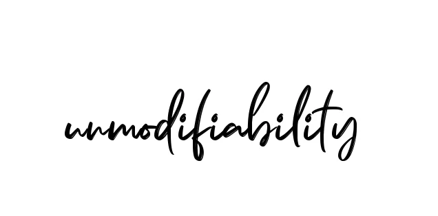 Handwritten Signature for Unmodifiability - Style 141 Online
