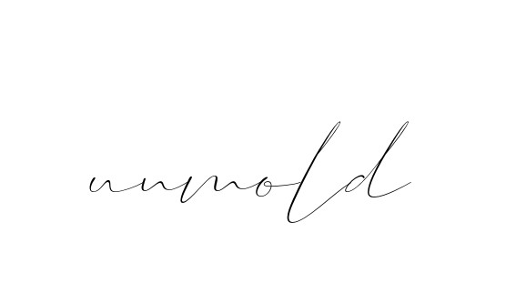 Unmold signature