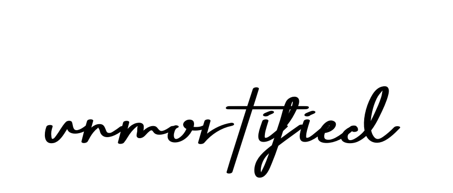 Handwritten Signature for Unmortified - Style 135 Online