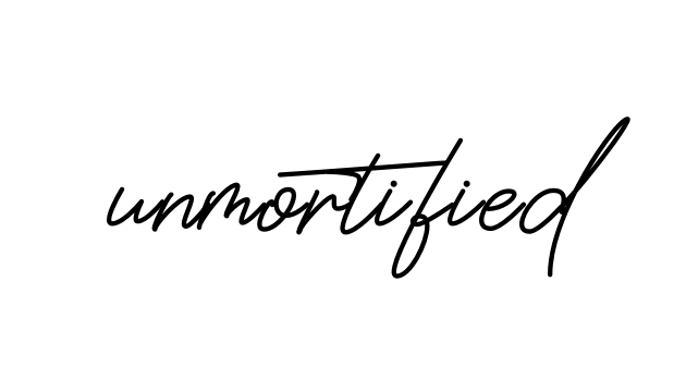 Handwritten Signature for Unmortified - Style 150 Online