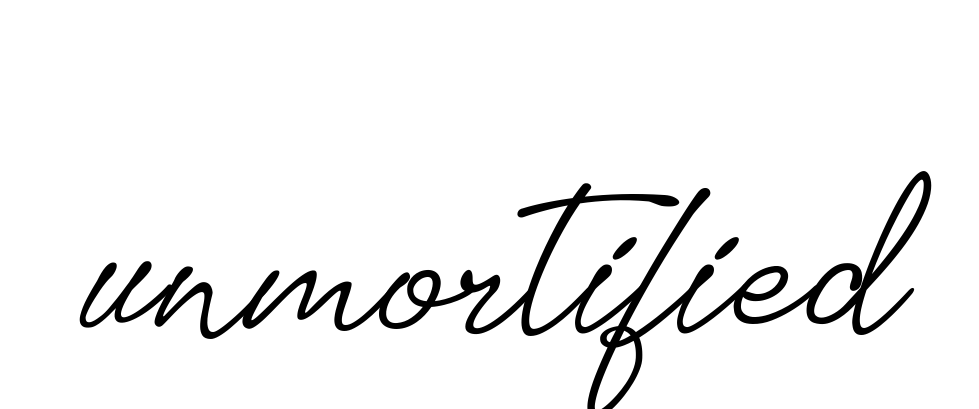 Handwritten Signature for Unmortified - Style 151 Online