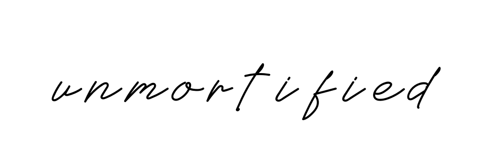 Handwritten Signature for Unmortified - Style 152 Online