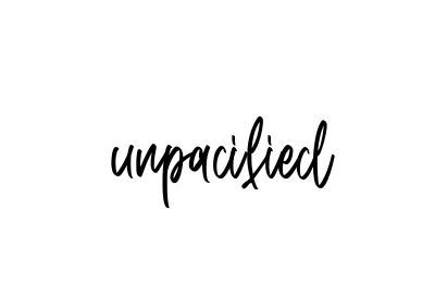 Handwritten Signature for Unpacified - Style 143 Online