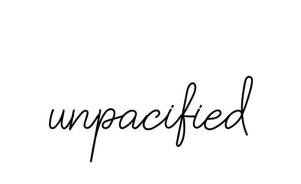Handwritten Signature for Unpacified - Style 145 Online