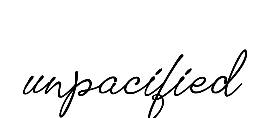 Handwritten Signature for Unpacified - Style 151 Online