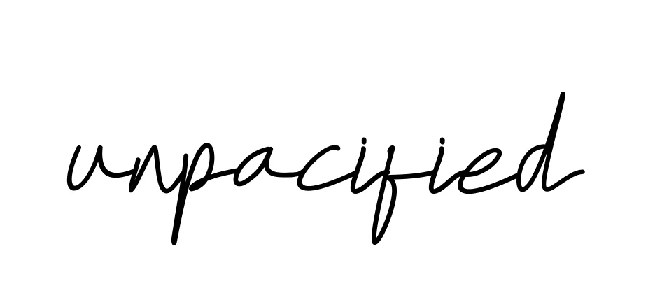 Handwritten Signature for Unpacified - Style 155 Online