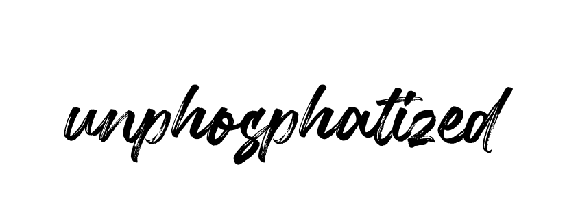 Unphosphatized signature