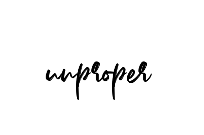 Handwritten Signature for Unproper - Style 141 Online