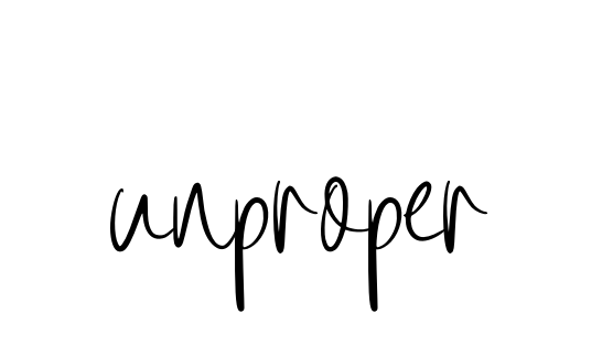 Handwritten Signature for Unproper - Style 146 Online