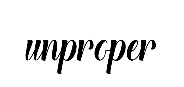Handwritten Signature for Unproper - Style 148 Online