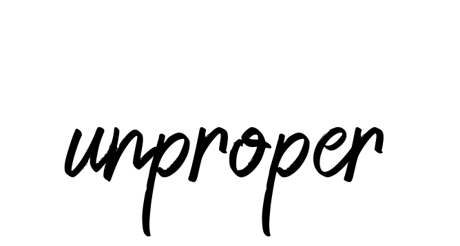 Handwritten Signature for Unproper - Style 149 Online