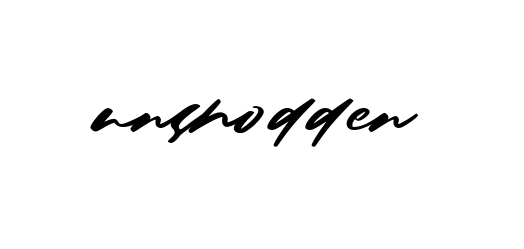 Unshodden signature