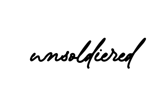 Handwritten Signature for Unsoldiered - Style 137 Online